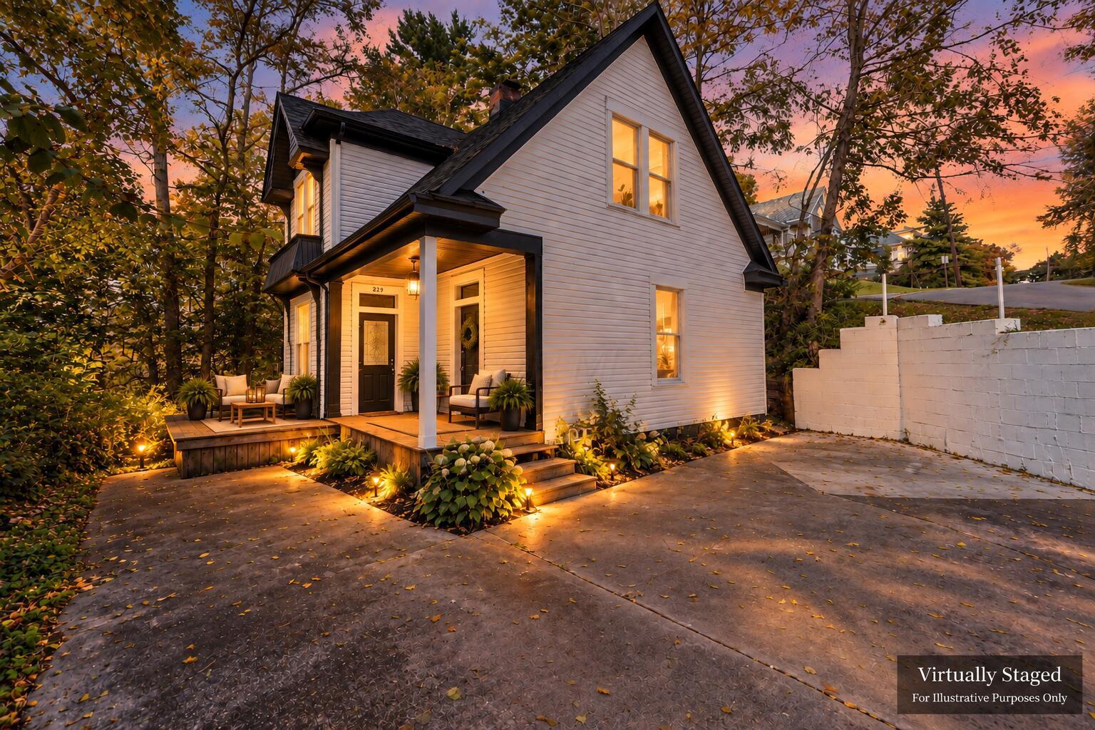229 North Spring Street Logan, OH 43138 - Photo 1 of 51 Front Exterior Main Virtually Staged