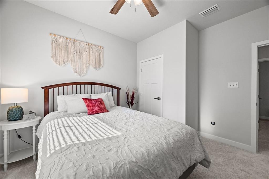 309 Helenium Drive Mars, PA 16046 - Photo 26 of 37 A closet sits in the corner. Notice the craftsman style doors that are found throughout the unit.