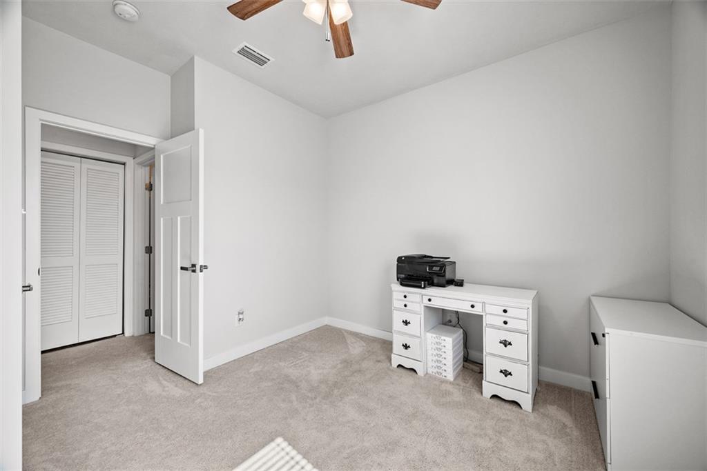 309 Helenium Drive Mars, PA 16046 - Photo 28 of 37 A ceiling fan light combo and closet complete this additional sleep space.