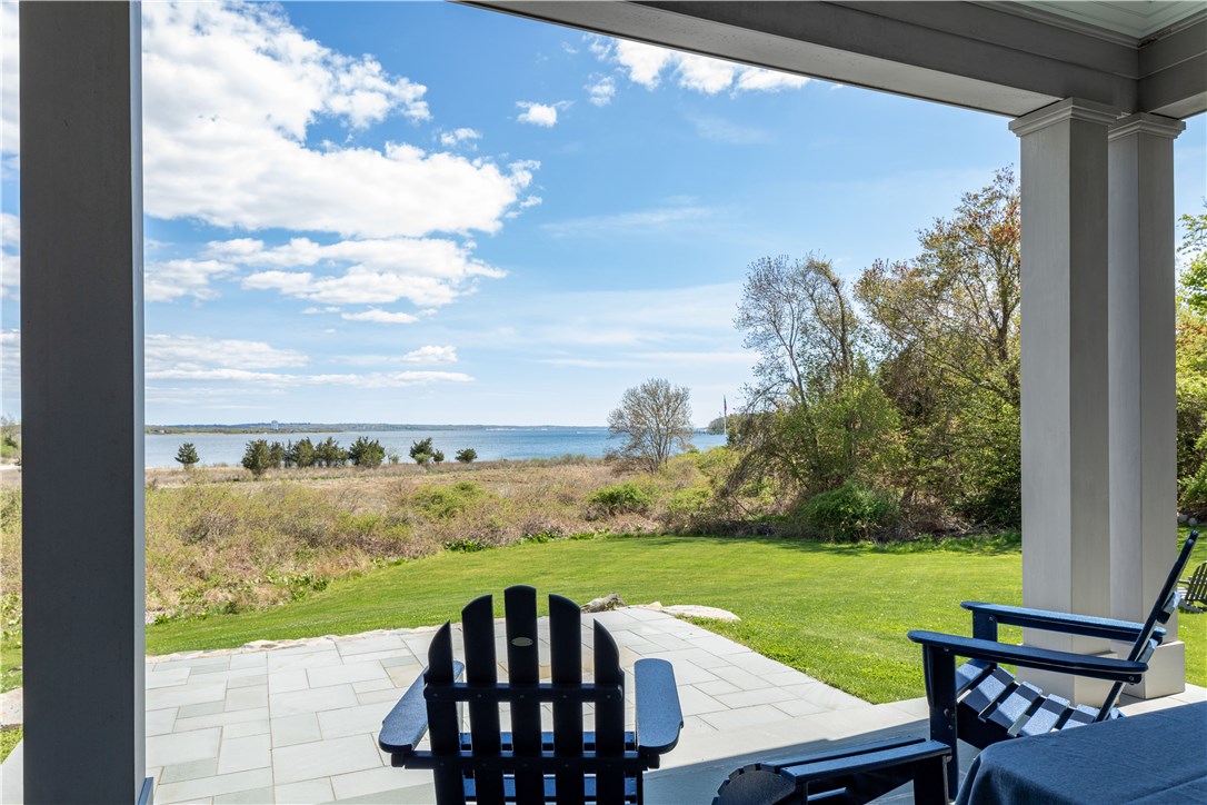 415 Poppasquash Road Bristol, RI 02809 - Photo 19 of 50 Enjoy entertaining or just taking in the calming views on this multilevel blue stone patio