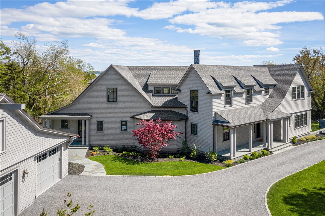 415 Poppasquash Road Bristol, RI 02809 - Photo 4 of 50 Custom built shingle styled home designed by award winning architect Jon Paul Couture of Couture Designs Associates.