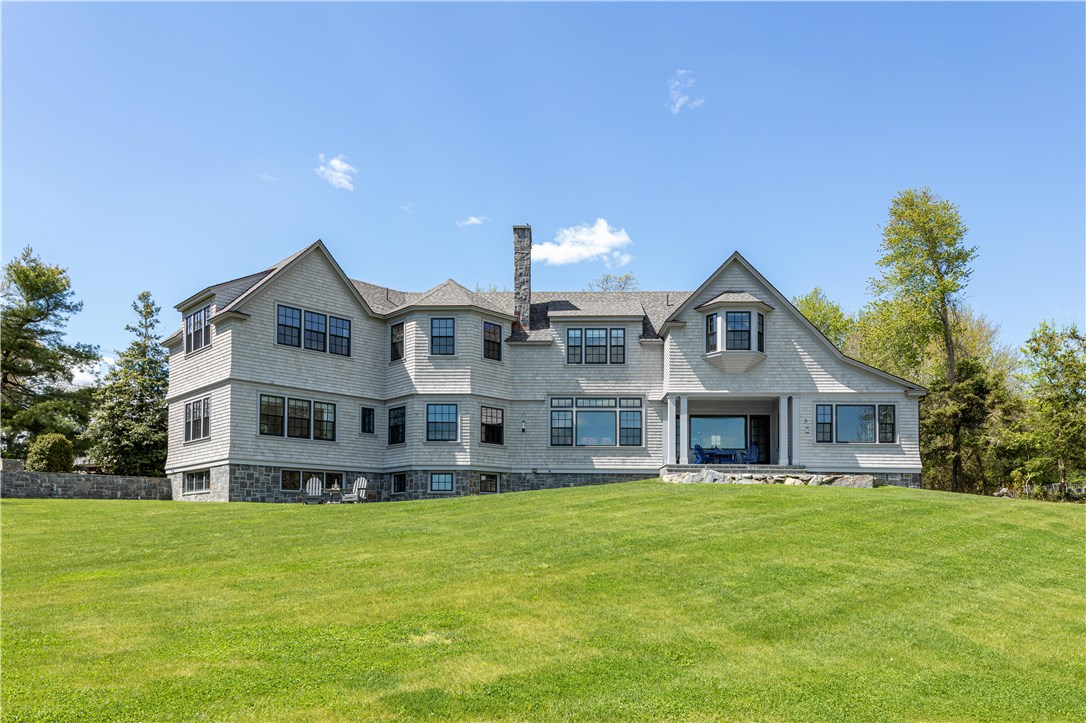 415 Poppasquash Road Bristol, RI 02809 - Photo 5 of 50 Posterior view-- facing Usher Cove