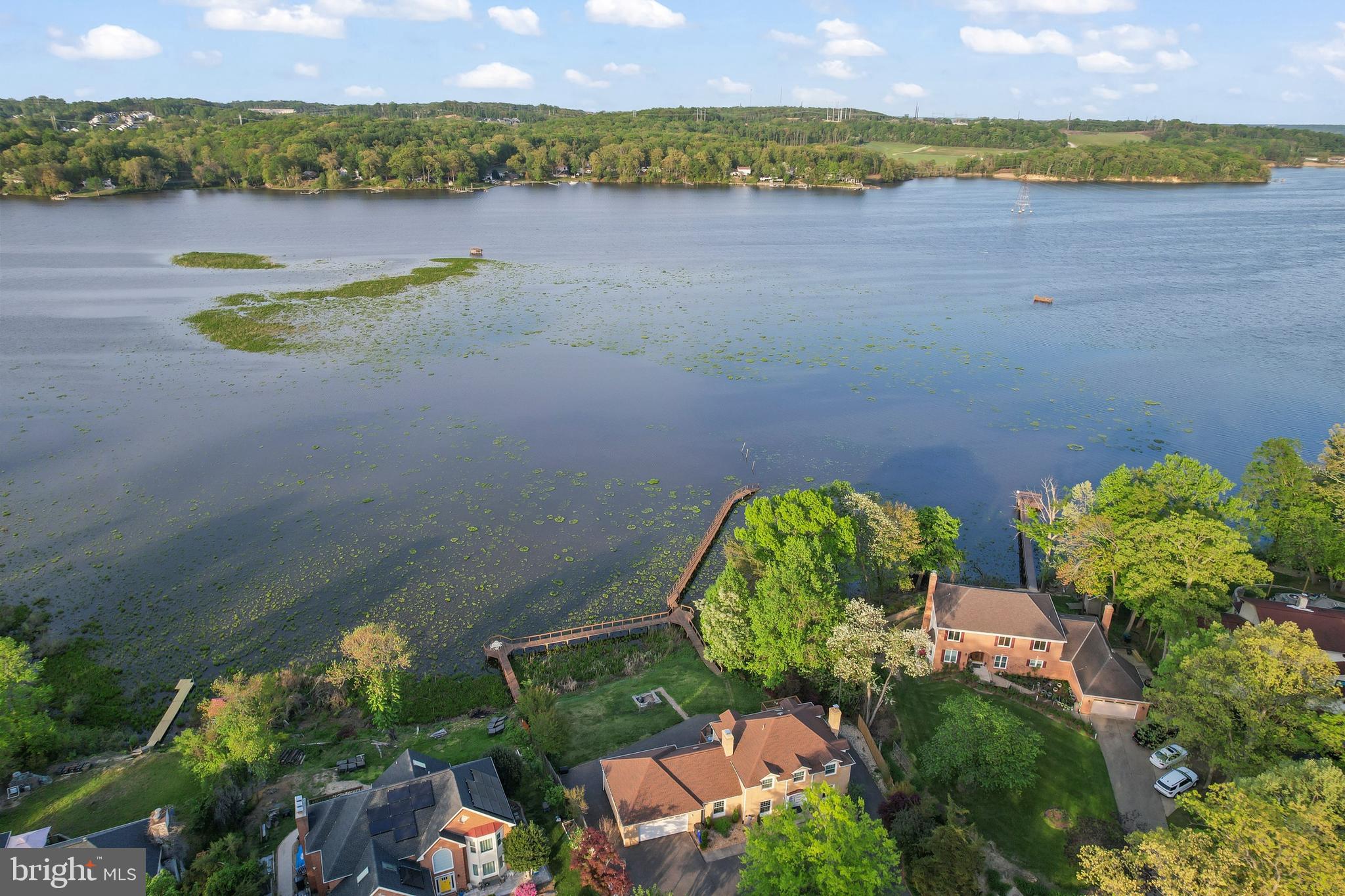 18505 Cabin Road Triangle, VA 22172 - Photo 33 of 40 a view of a lake with a mountain