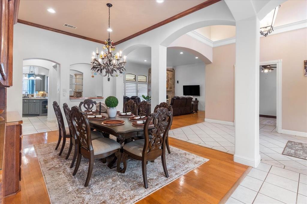 117 Redtail Court Weatherford, TX 76088 - Photo 6 of 39 a view of a dining room with furniture