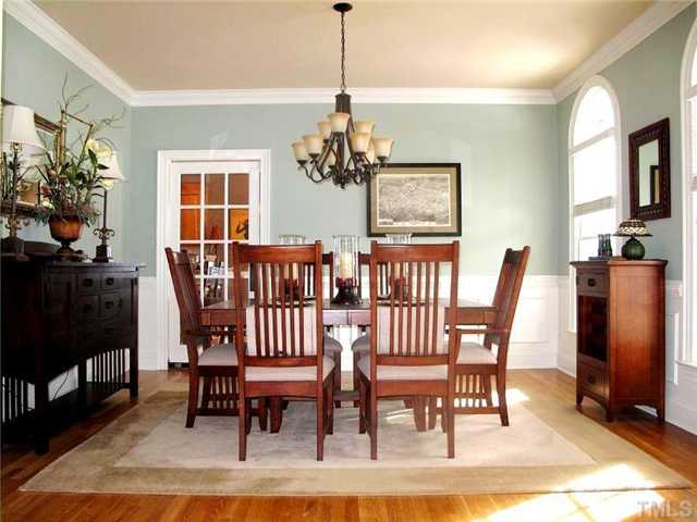 5801 Orchid Valley Road Raleigh, NC 27613 - Photo 3 of 25 a view of a dining room with furniture