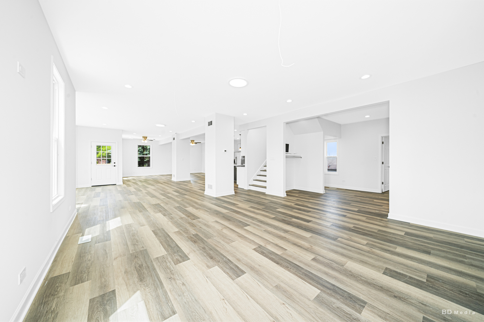 18445 Kedzie Avenue Homewood, IL 60430 - Photo 20 of 37 a view of a bedroom with wooden floor and windows