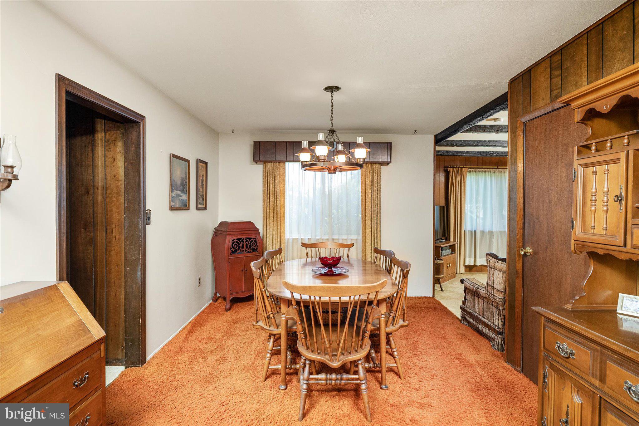18 Compton Way Hamilton, NJ 08690 - Photo 8 of 28 a dining room with furniture a chandelier and window