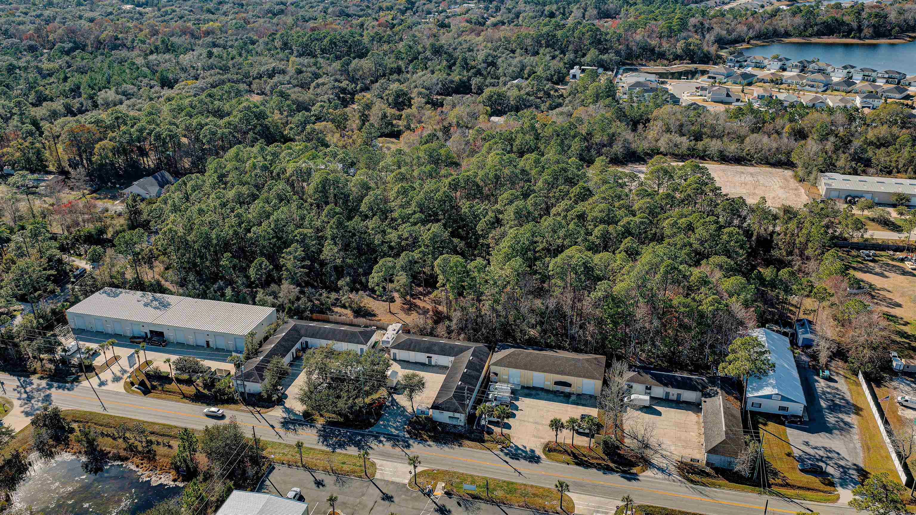724 Cypress Road St. Augustine, FL 32086 - Photo 3 of 7 Aerial view of property's location featuring nearby suburban area