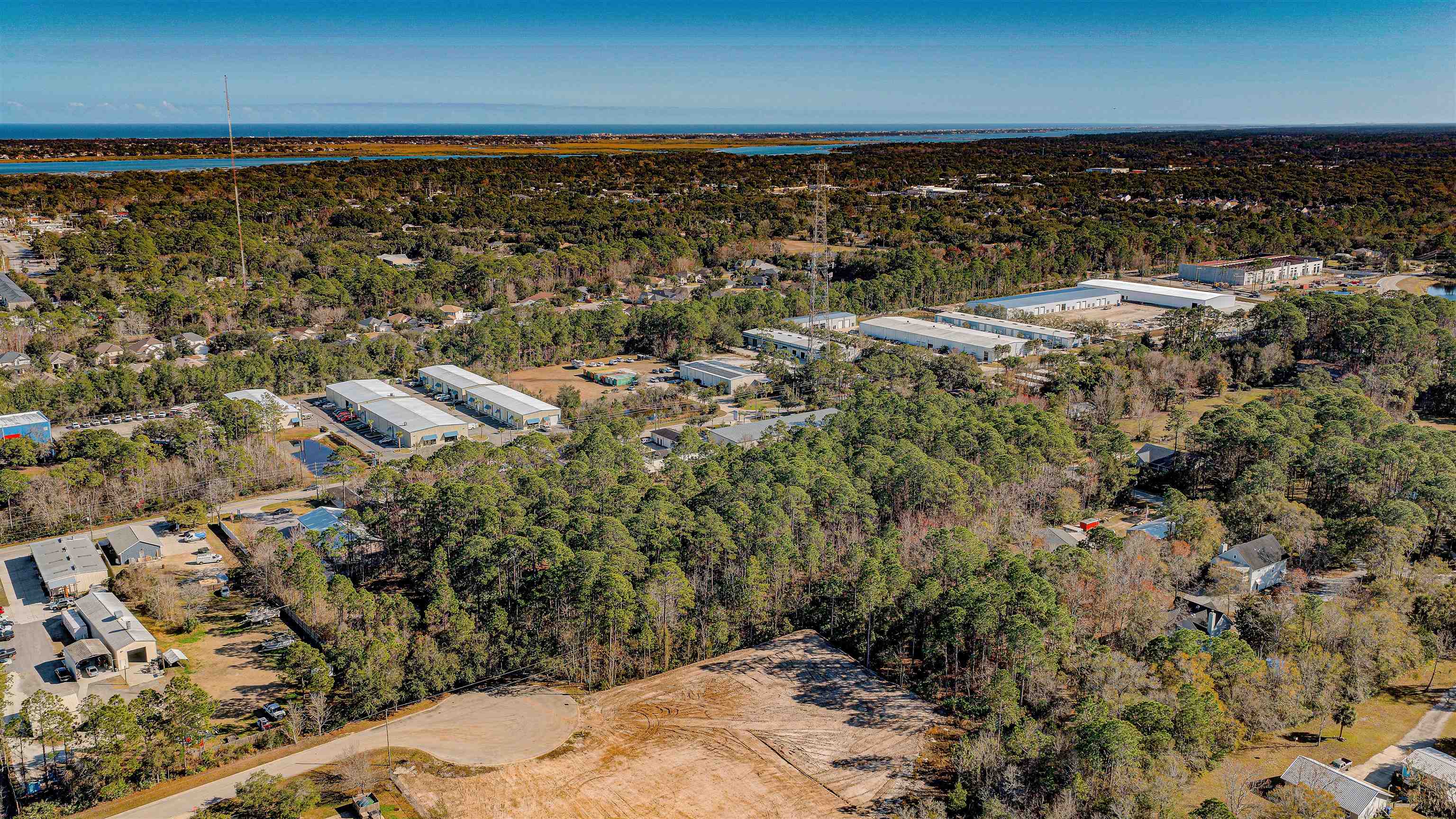 724 Cypress Road St. Augustine, FL 32086 - Photo 6 of 7 View of property location with a heavily wooded area