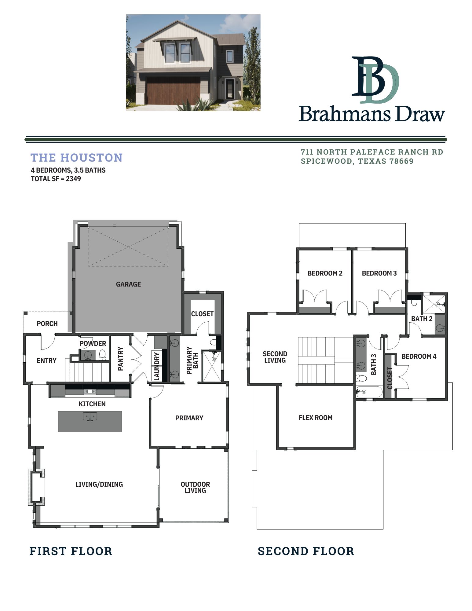 711 Paleface Ranch Road, Unit 9 Spicewood, TX 78669 - Photo 28 of 30 View of floor plan / room layout