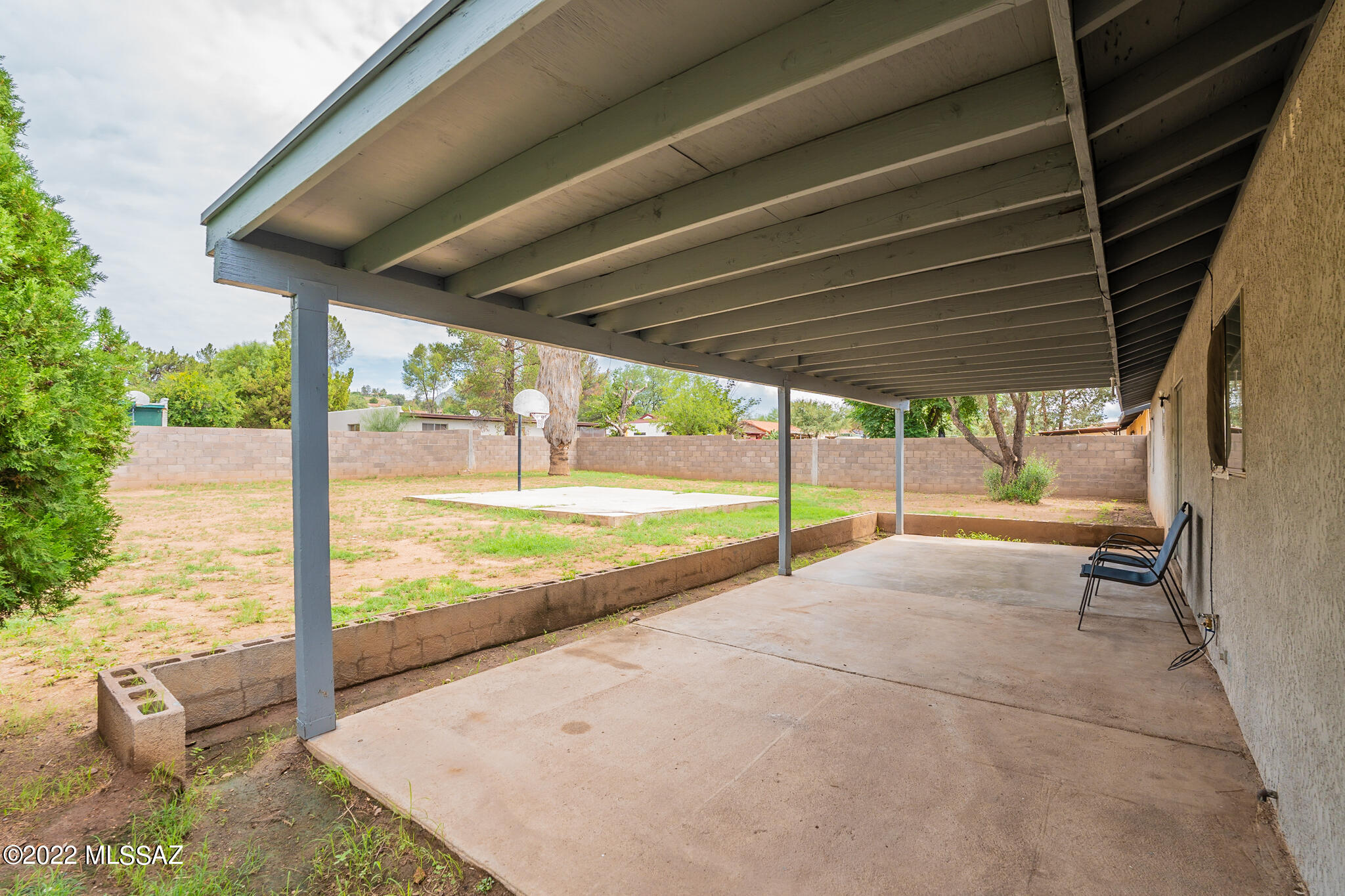 441 Sykes Circle Rio Rico, AZ 85648 - Photo 10 of 11 a view of a backyard of the house