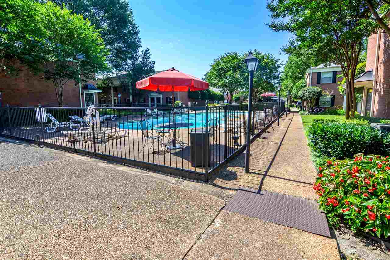 5686 Quince Road, Unit 5 Memphis, TN 38119 - Photo 4 of 16 Wrought Iron Fence around pool