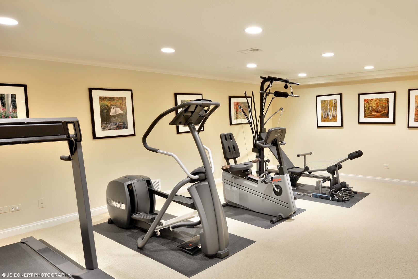 191 North Mayflower Road Lake Forest, IL 60045 - Photo 29 of 36 a view of a room with gym equipment