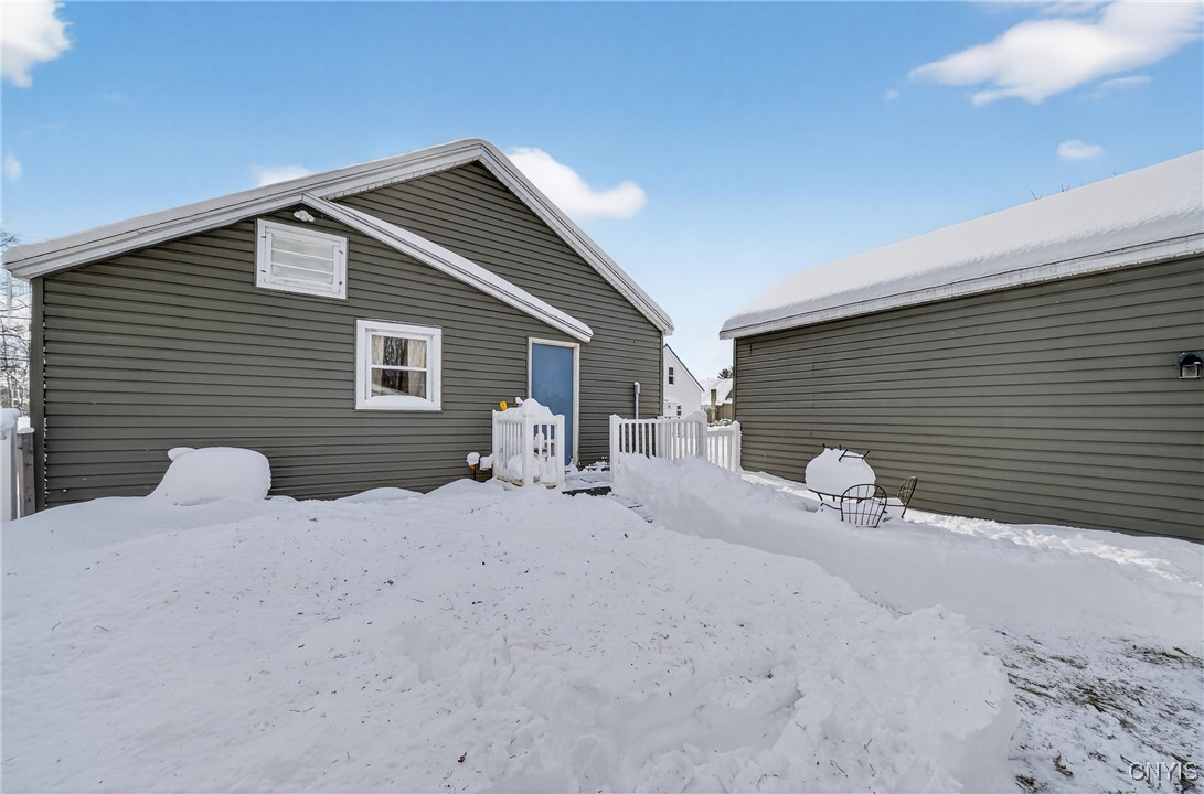 507 County Rte 12 Schroeppel, NY 13132 - Photo 36 of 50 Back of the house and lg shed/garage.