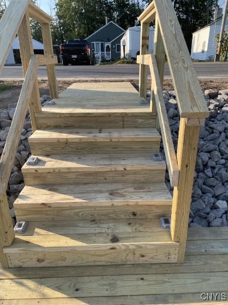507 County Rte 12 Schroeppel, NY 13132 - Photo 47 of 50 Dock stairs. *photo from client