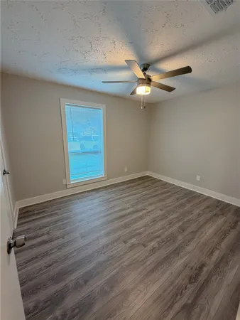 wooden floor in an empty room