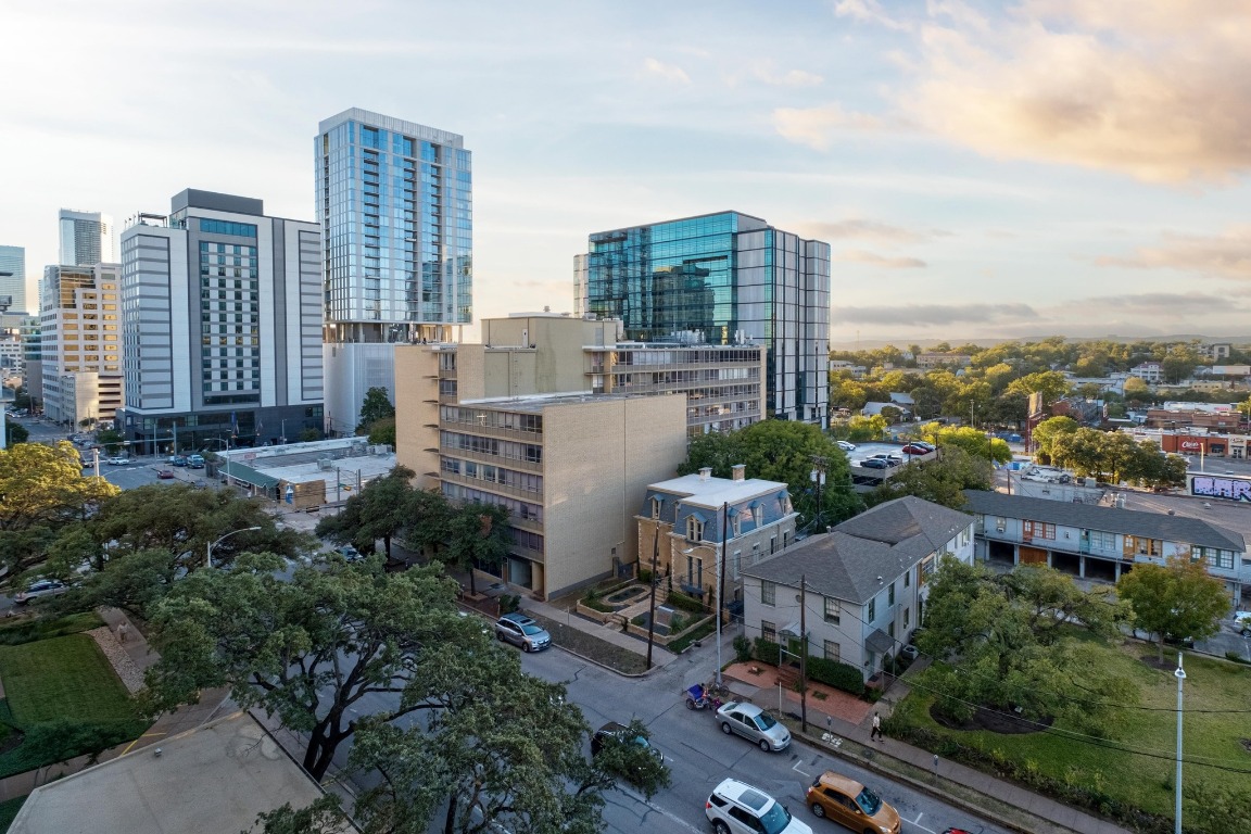 1801 Lavaca Street, Unit 7B Austin, TX 78701 - Photo 19 of 40 a view of a city with tall buildings