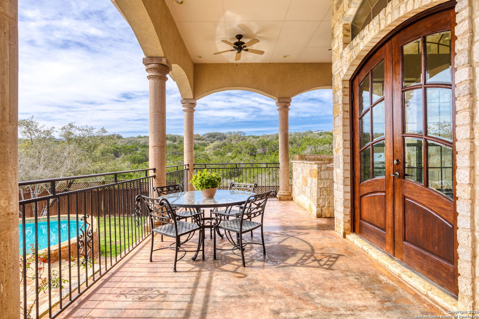 192 County Road 2812 Mico, TX 78056 - Photo 8 of 47 a view of a large window with an outdoor space
