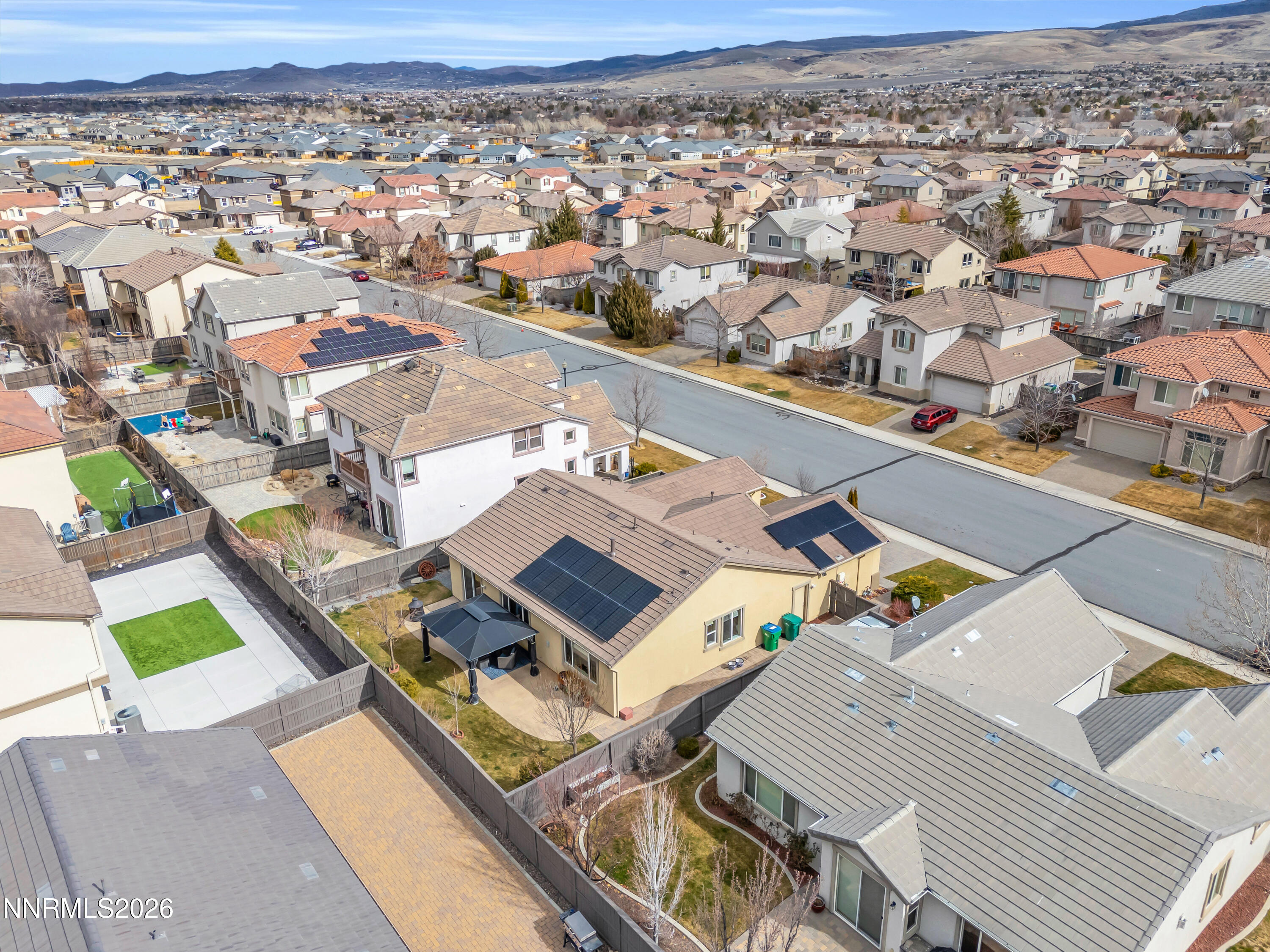 7119 Coldwater Street Sparks, NV 89436 - Photo 9 of 45 an aerial view of a city with balcony