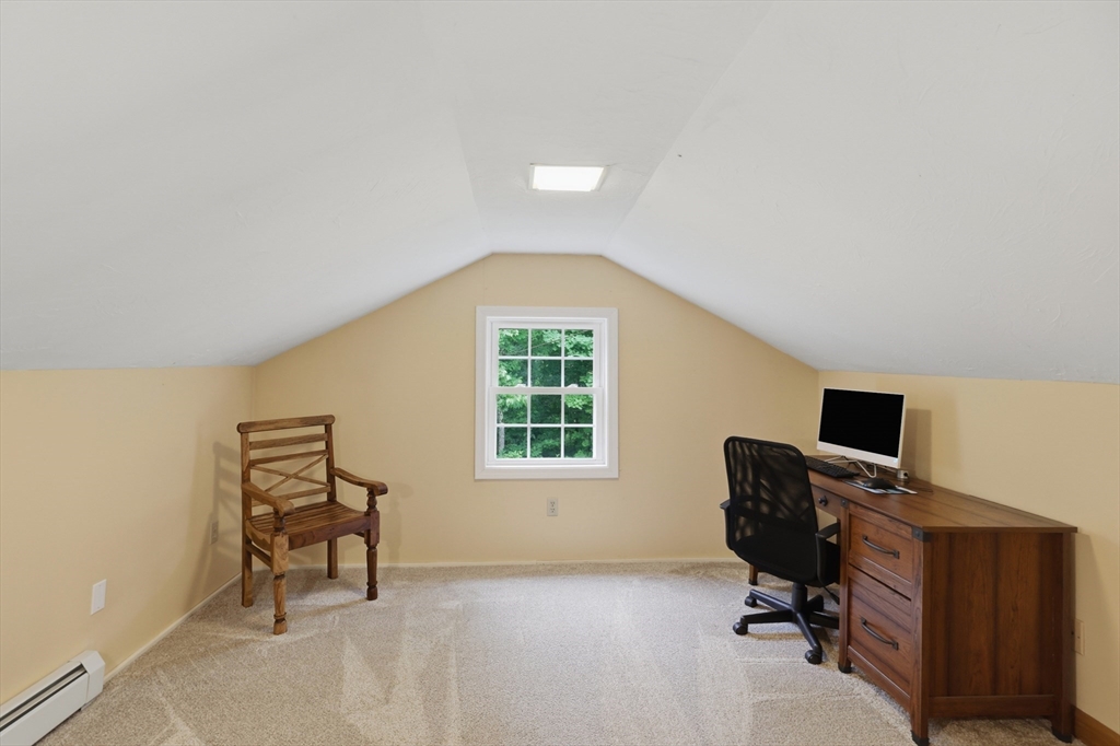 60 Petersham Road Phillipston, MA 01331 - Photo 18 of 33 a view of a workspace with furniture and a window