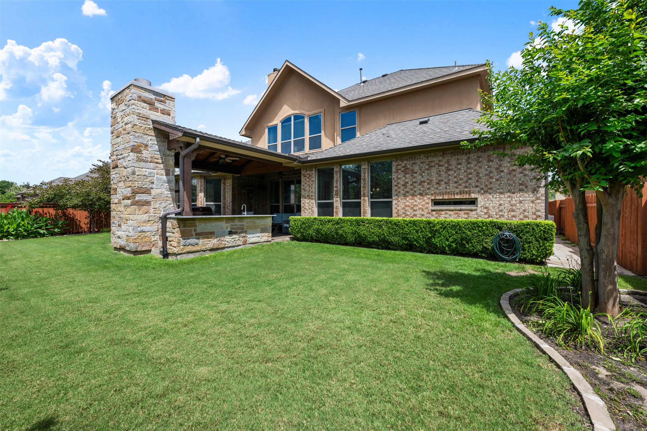 3021 Wedgescale Pass Leander, TX 78641 - Photo 31 of 40 a front view of a house with a yard