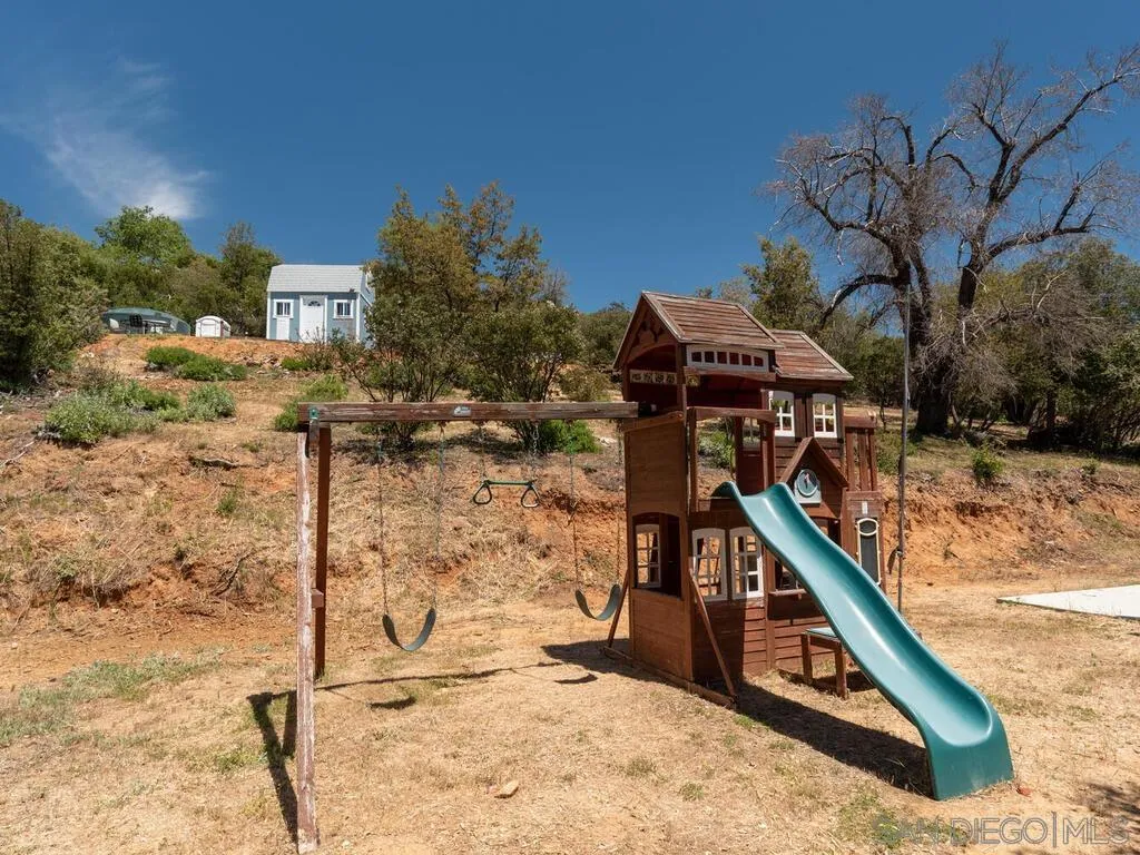 6050 Engineers Road Julian, CA 92036 - Photo 19 of 64 a view of a house with wooden fence