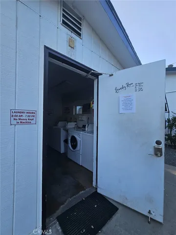 a view of a storage & utility room