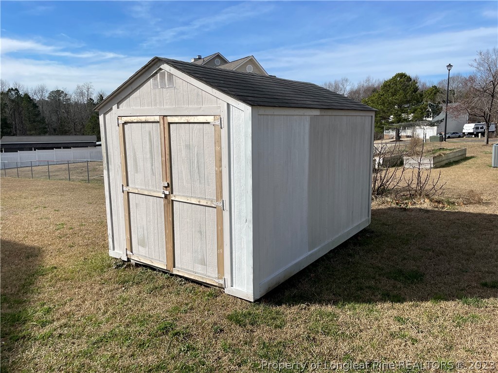 10 Pender Road Spring Lake, NC 28390 - Photo 28 of 30 a view of a house with backyard