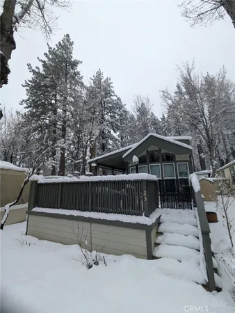 a view of a bench in the roof deck