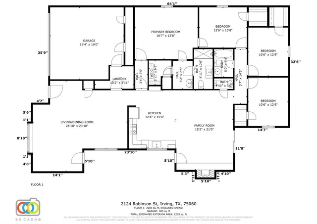 a picture of a floor plan