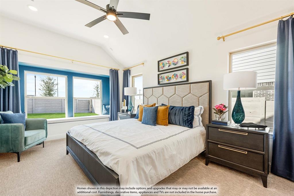 2014 Dundalk Lane Forney, TX 75126 - Photo 20 of 38 a bed room with a bed and a couch