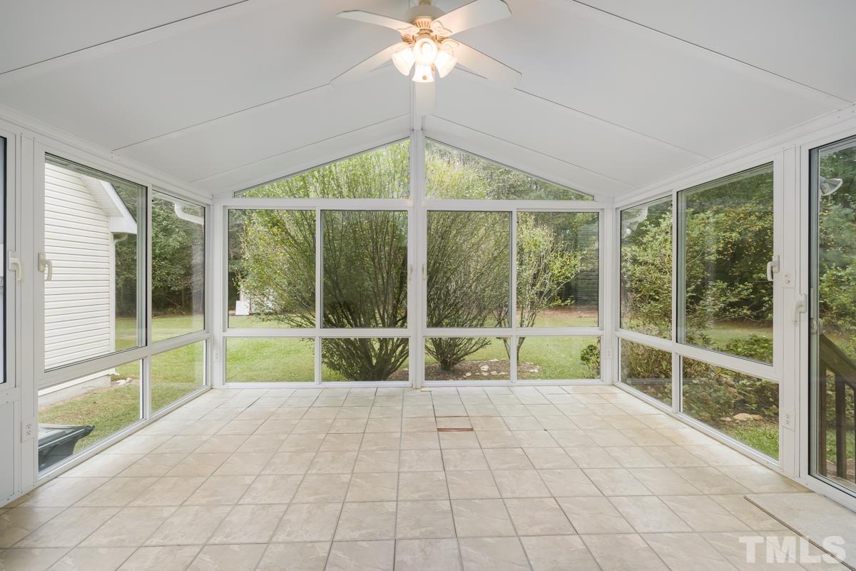200 Landmark Road Willow Spring, NC 27592 - Photo 17 of 25 a view of room with window and ceiling fan