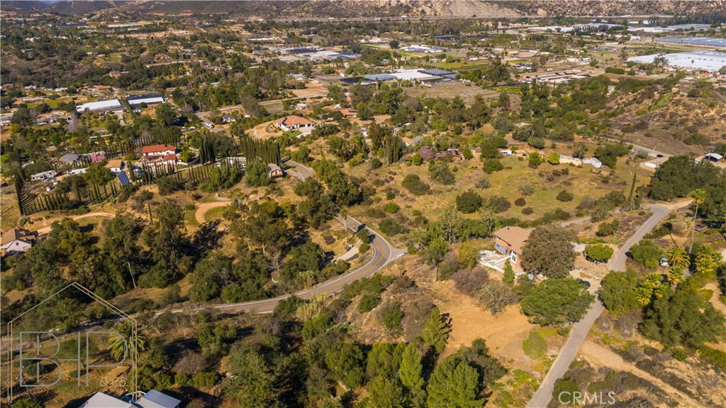 5540 Rainbow Heights Road Fallbrook, CA 92028 - Photo 12 of 12 an aerial view of residential house with parking space