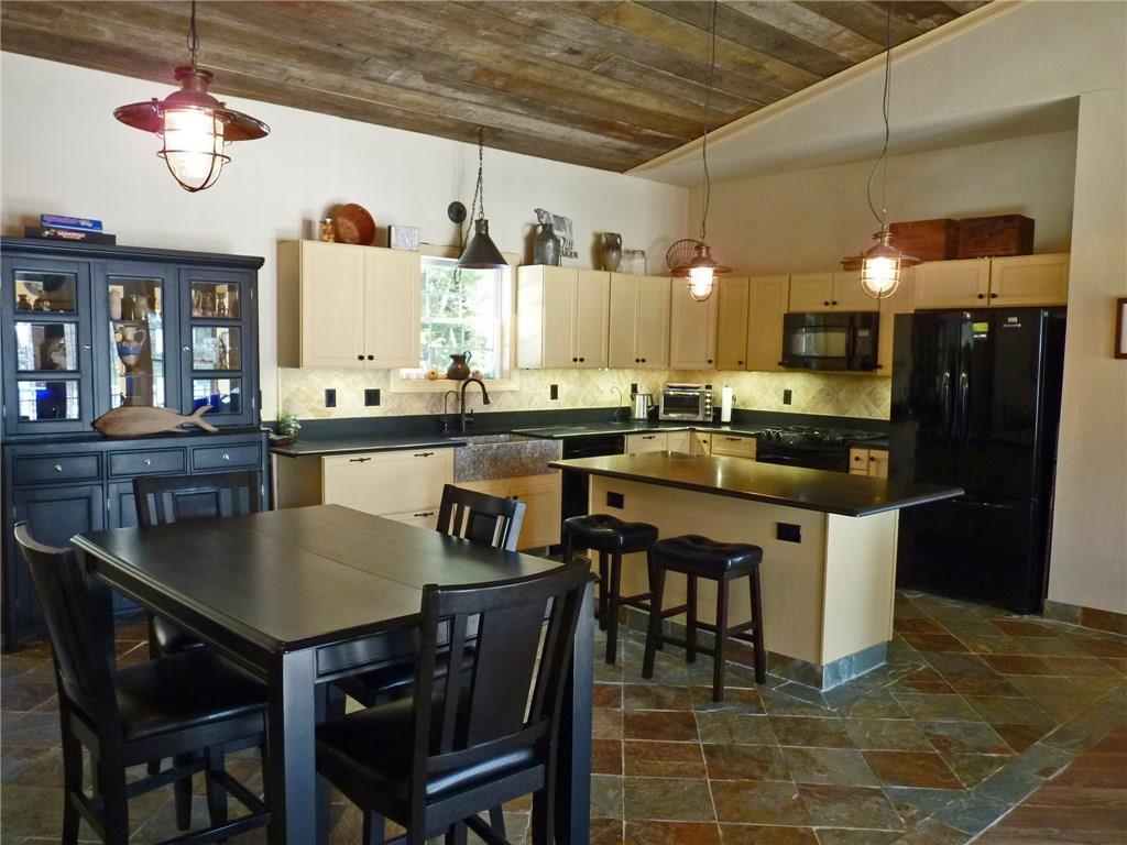 215 West Branch Road Ellsworth, ME 04605 - Photo 7 of 35 Beautiful cathedral wood ceiling in...