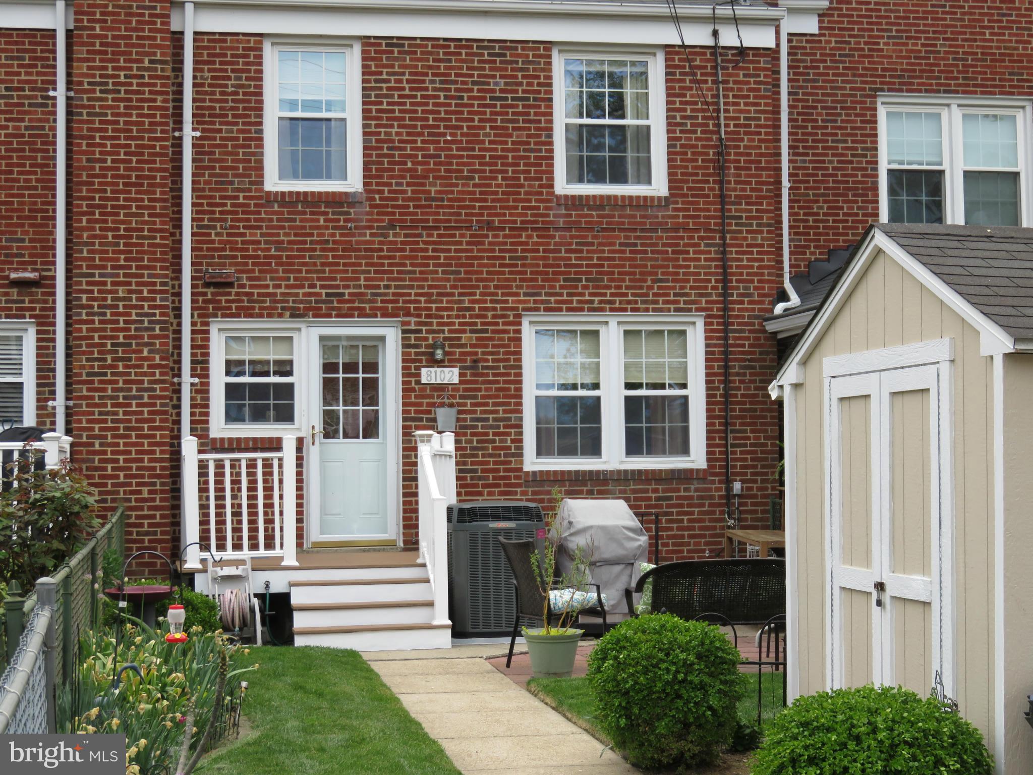 8102 Pleasant Plains Road Baltimore, MD 21286 - Photo 29 of 30 Rear of Home