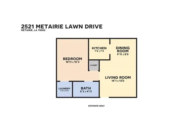 $129,000 | Undisclosed Address, Metairie, LA 70002