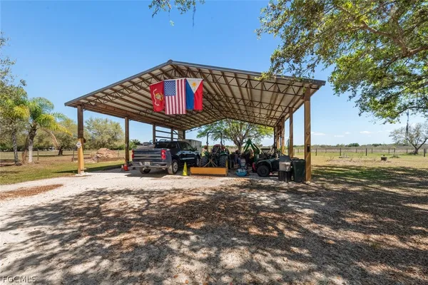 a view of a house with a patio