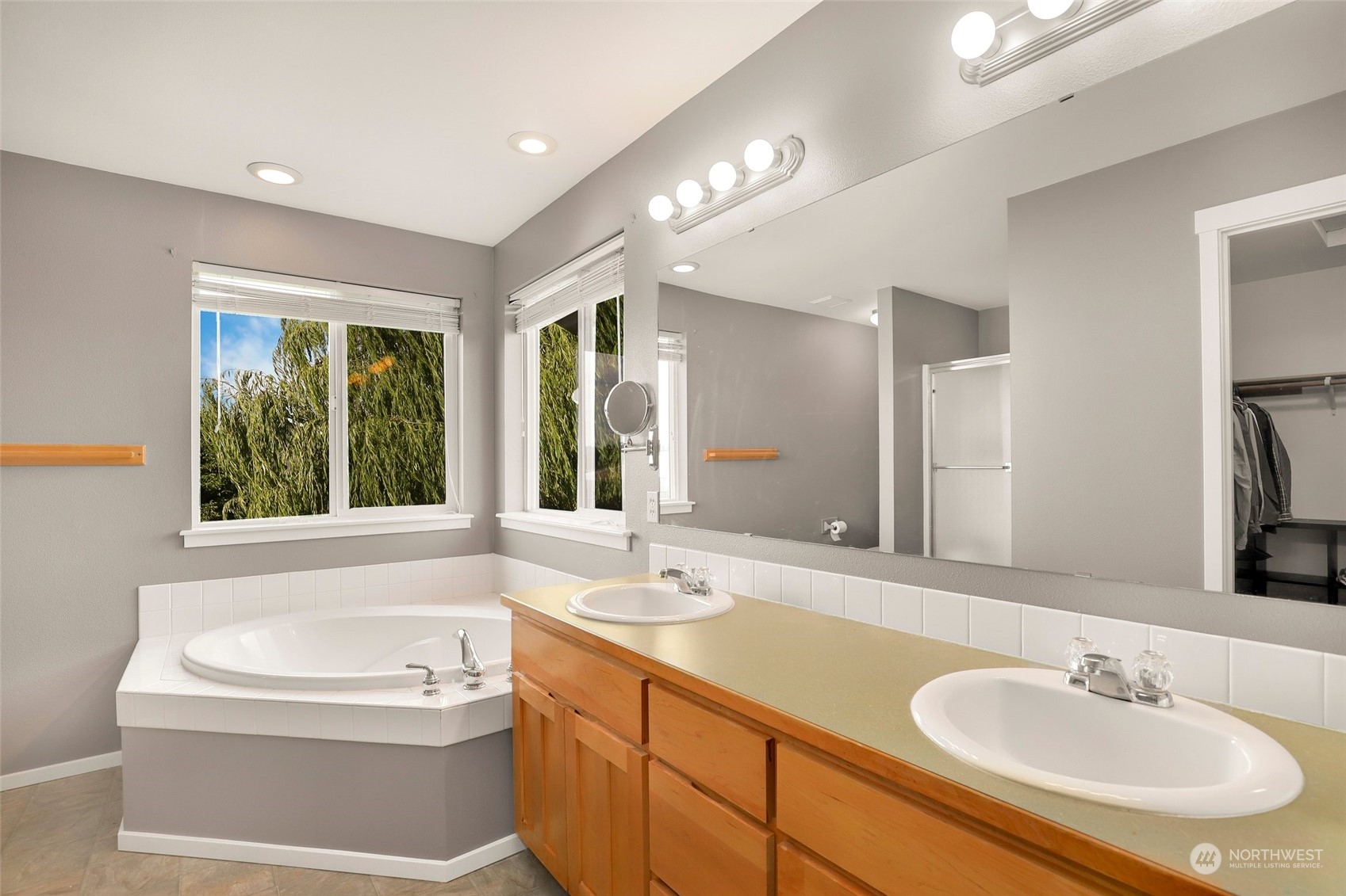 4633 181st Lane Southwest Rochester, WA 98579 - Photo 23 of 40 a bathroom with a sink and a bathtub