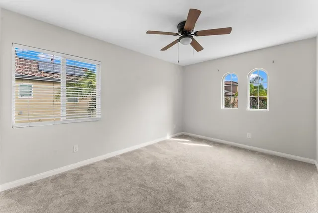 a view of a window in a room