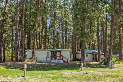 an aerial view of swimming pool