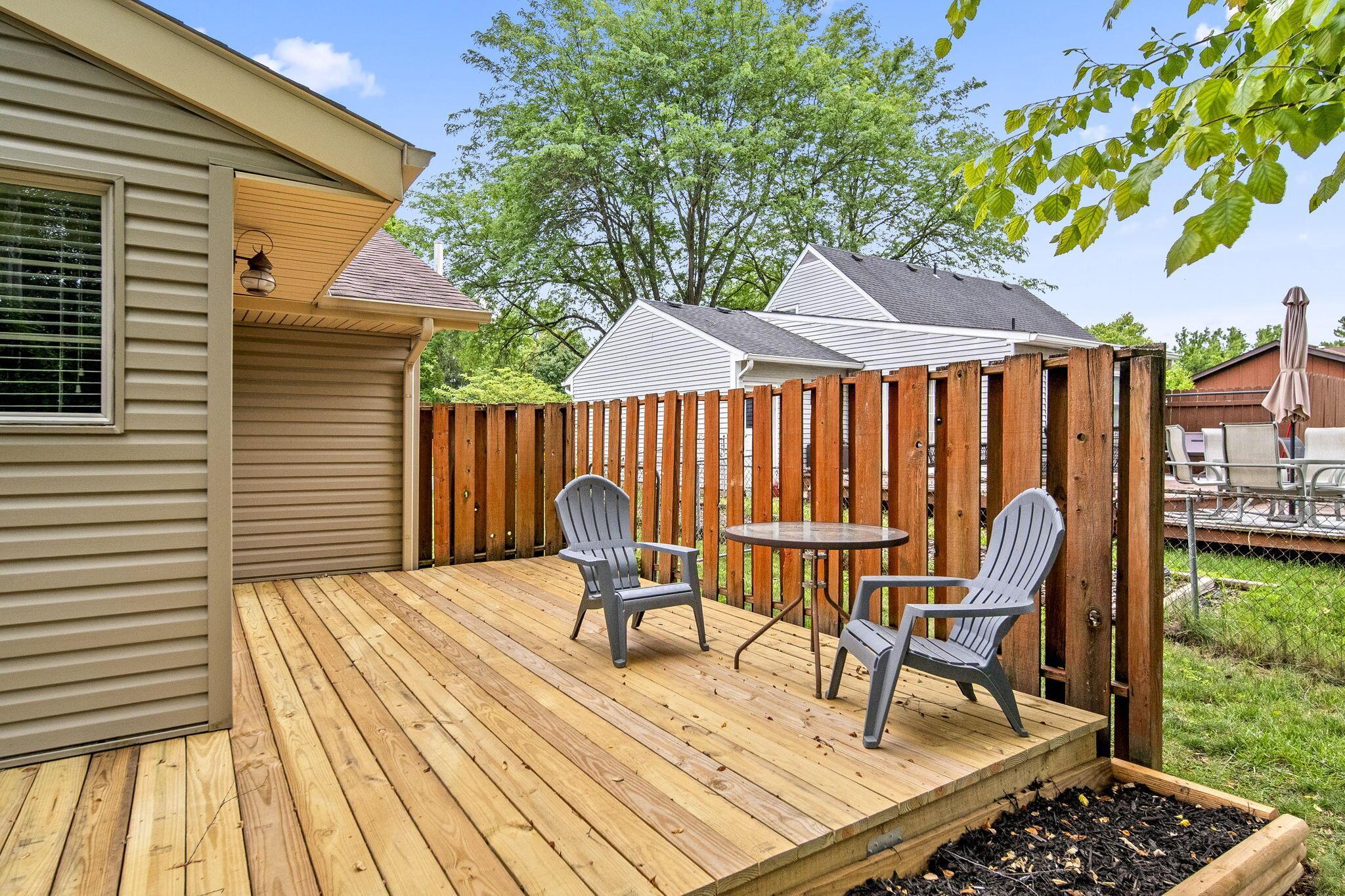 184 East Schrock Road Westerville, OH 43081 - Photo 51 of 61 Deck off dining area