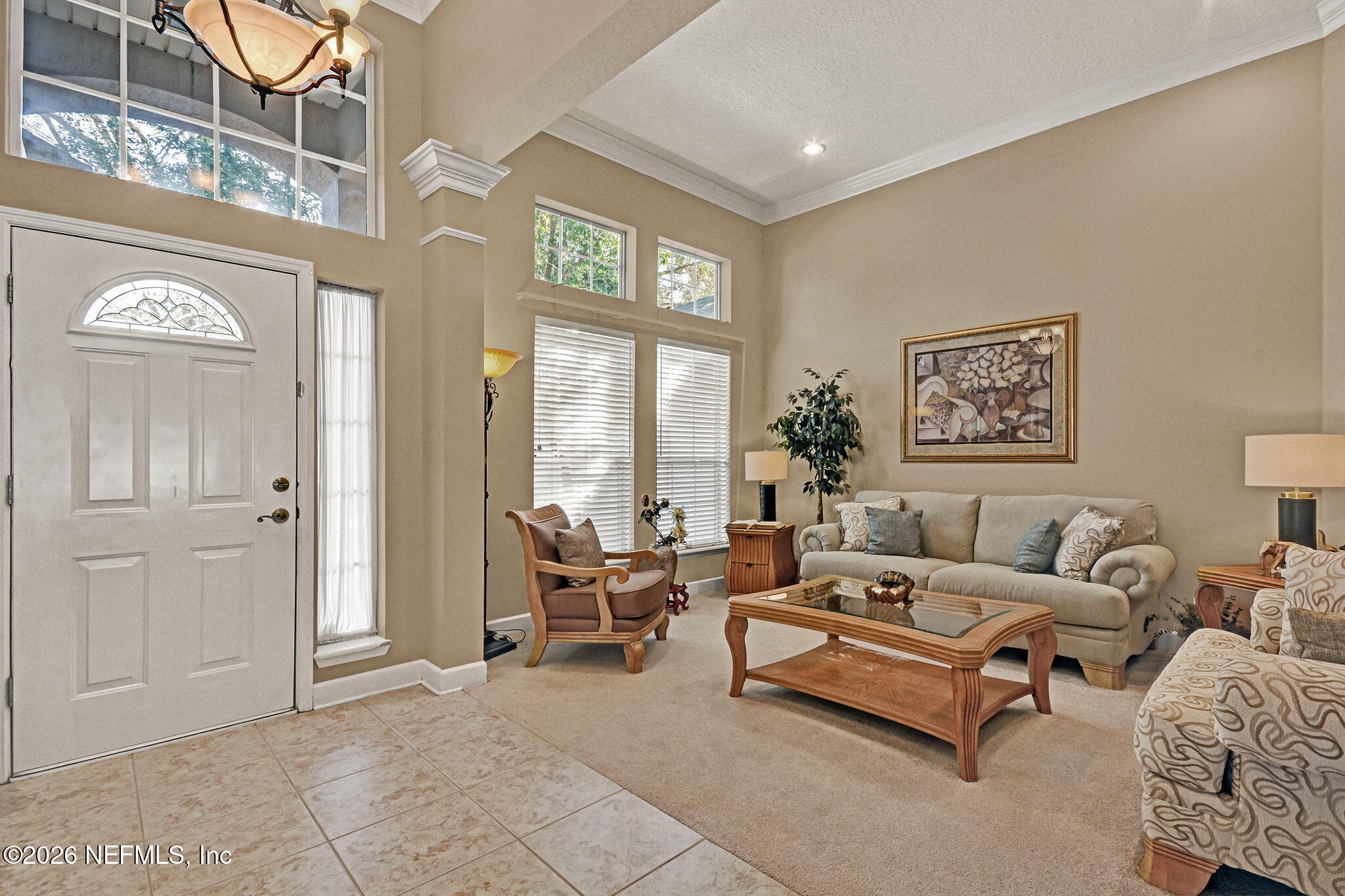 237 Twining Trace Jacksonville, FL 32259 - Photo 4 of 24 a living room with furniture and a large window
