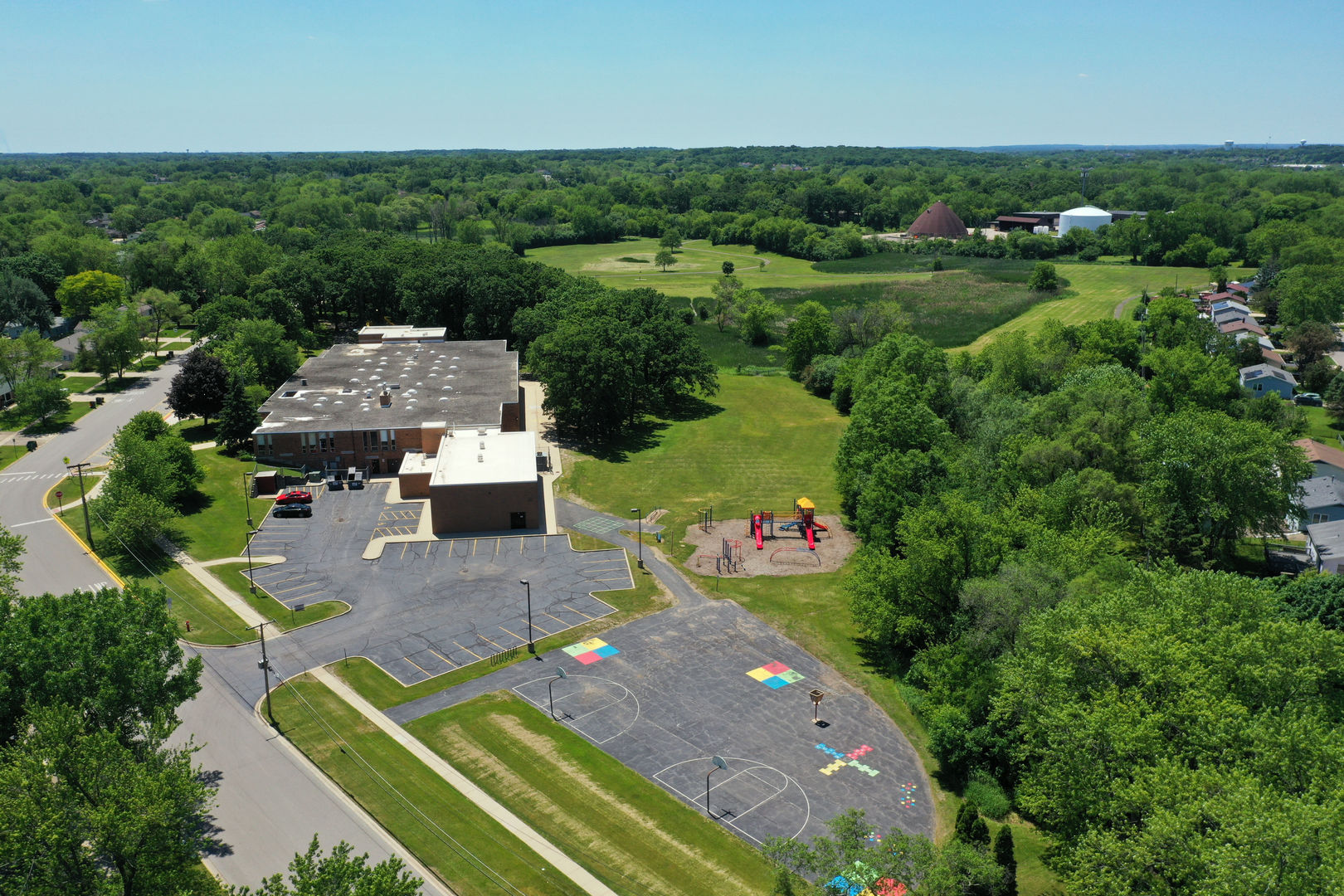 505 South Oltendorf Road Streamwood, IL 60107 - Photo 18 of 19 an aerial view of a house with a yard