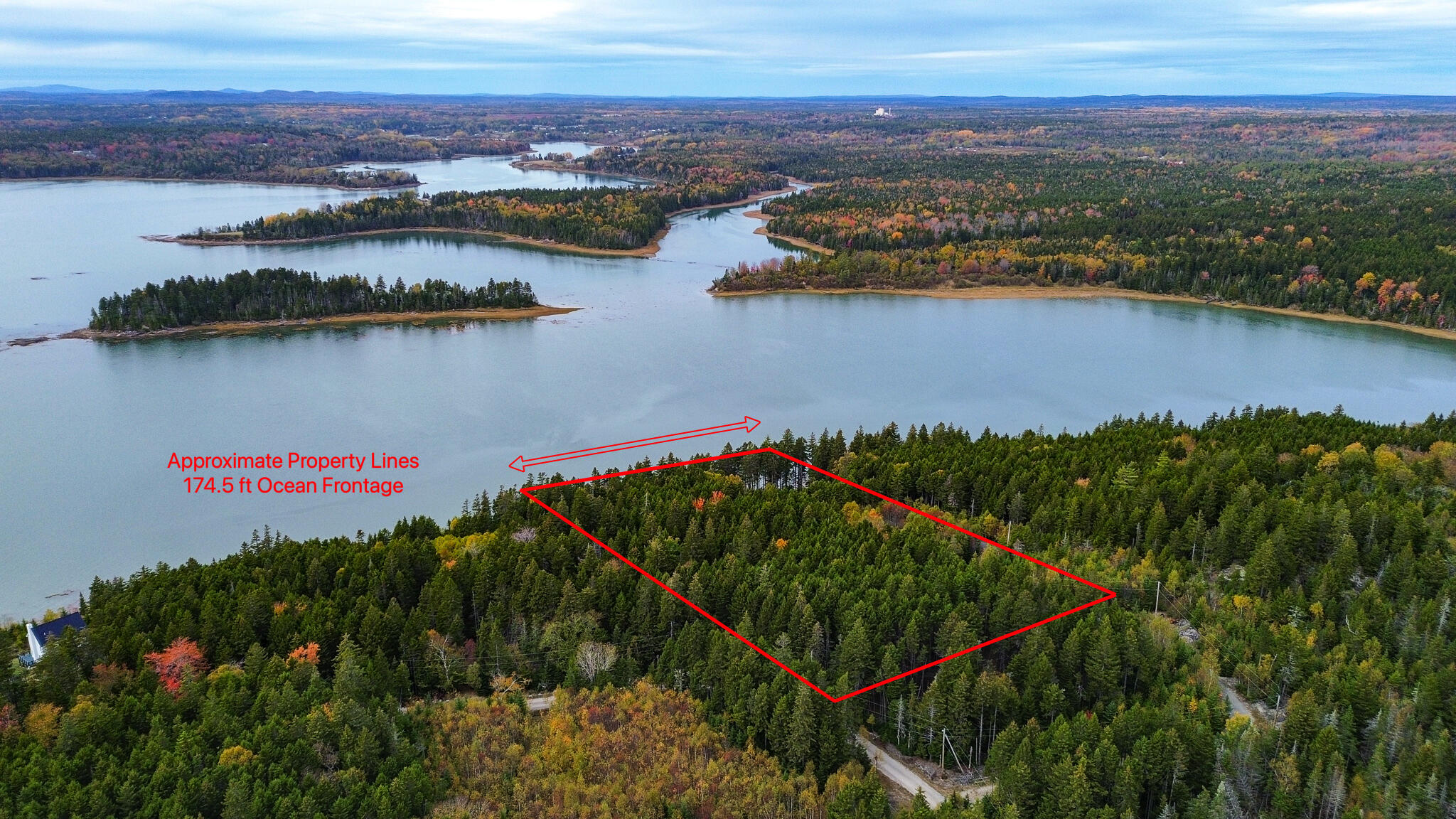 M2-lot6-5b Nepp Point Road Roque Bluffs, ME 04654 - Photo 2 of 18 approximate property lines