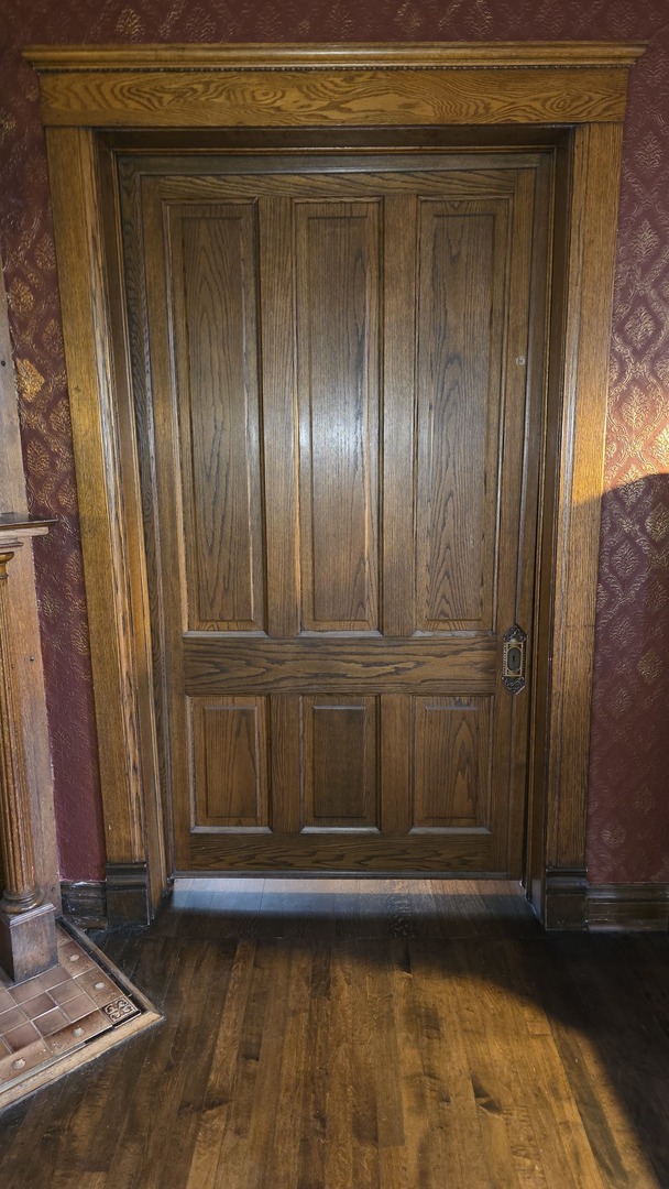 801 7th Street LaSalle, IL 61301 - Photo 28 of 50 a view of door with wooden walls