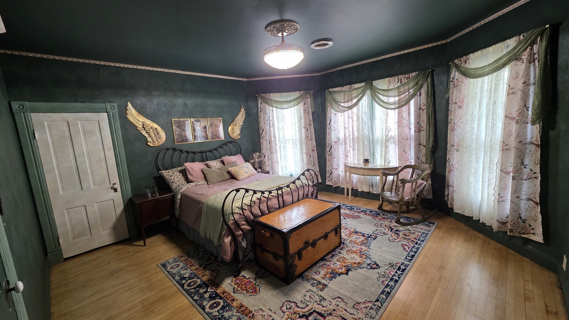 801 7th Street LaSalle, IL 61301 - Photo 34 of 50 a spacious bedroom with a bed and large windows