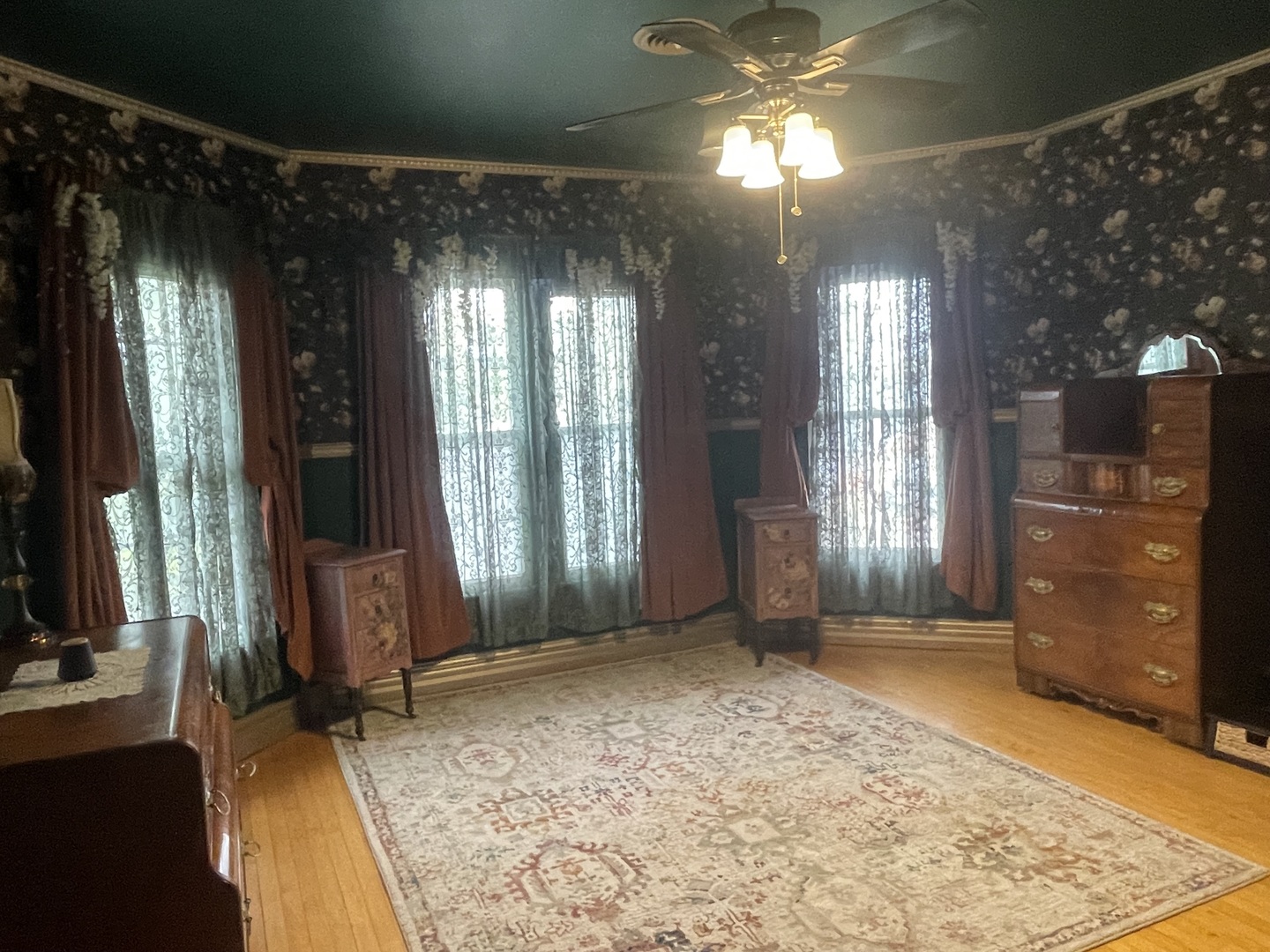 801 7th Street LaSalle, IL 61301 - Photo 39 of 50 a view of an empty room with a fireplace and a window