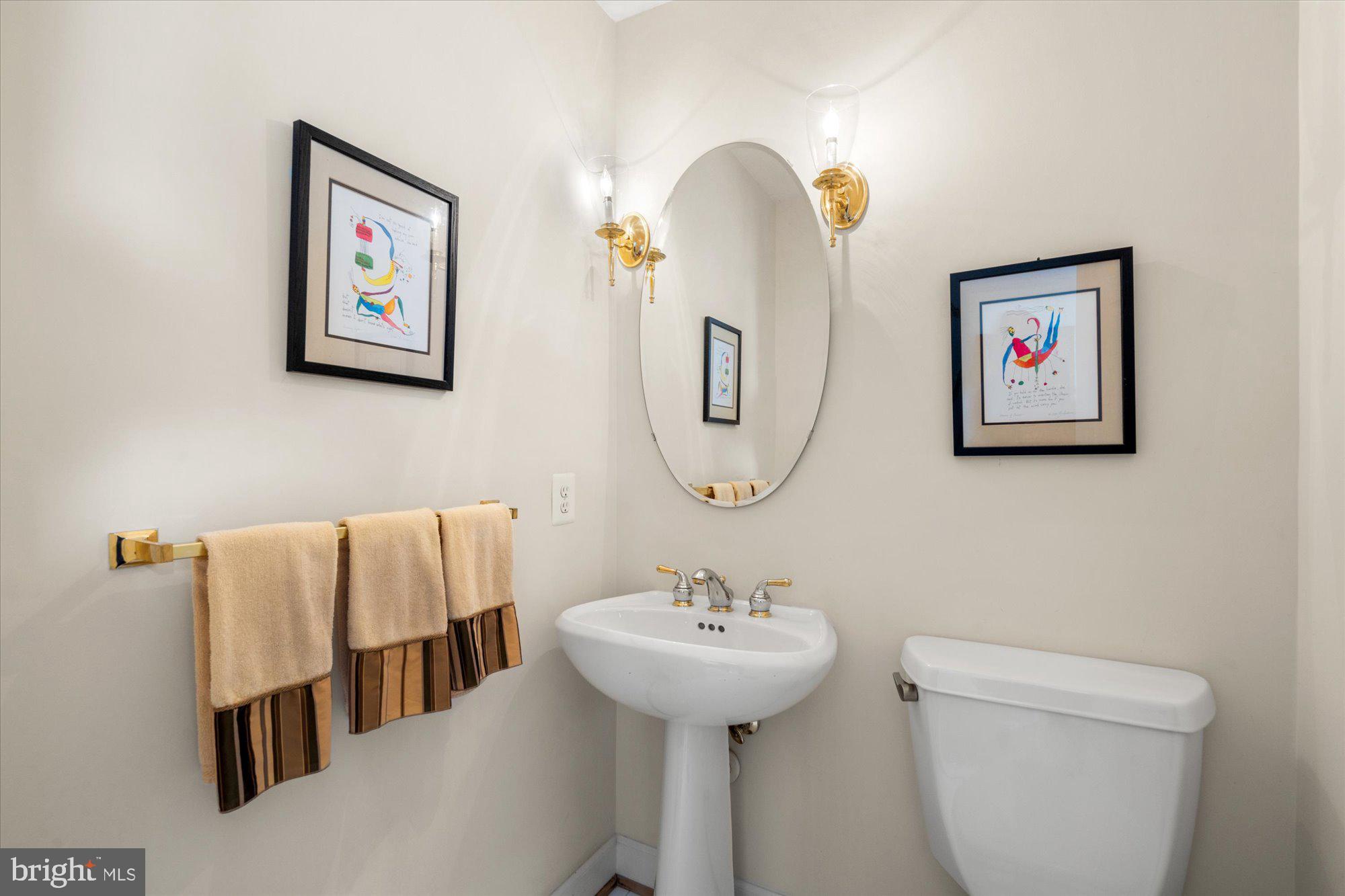 8510 Bells Ridge Terrace Potomac, MD 20854 - Photo 15 of 42 a bathroom with a sink and a mirror