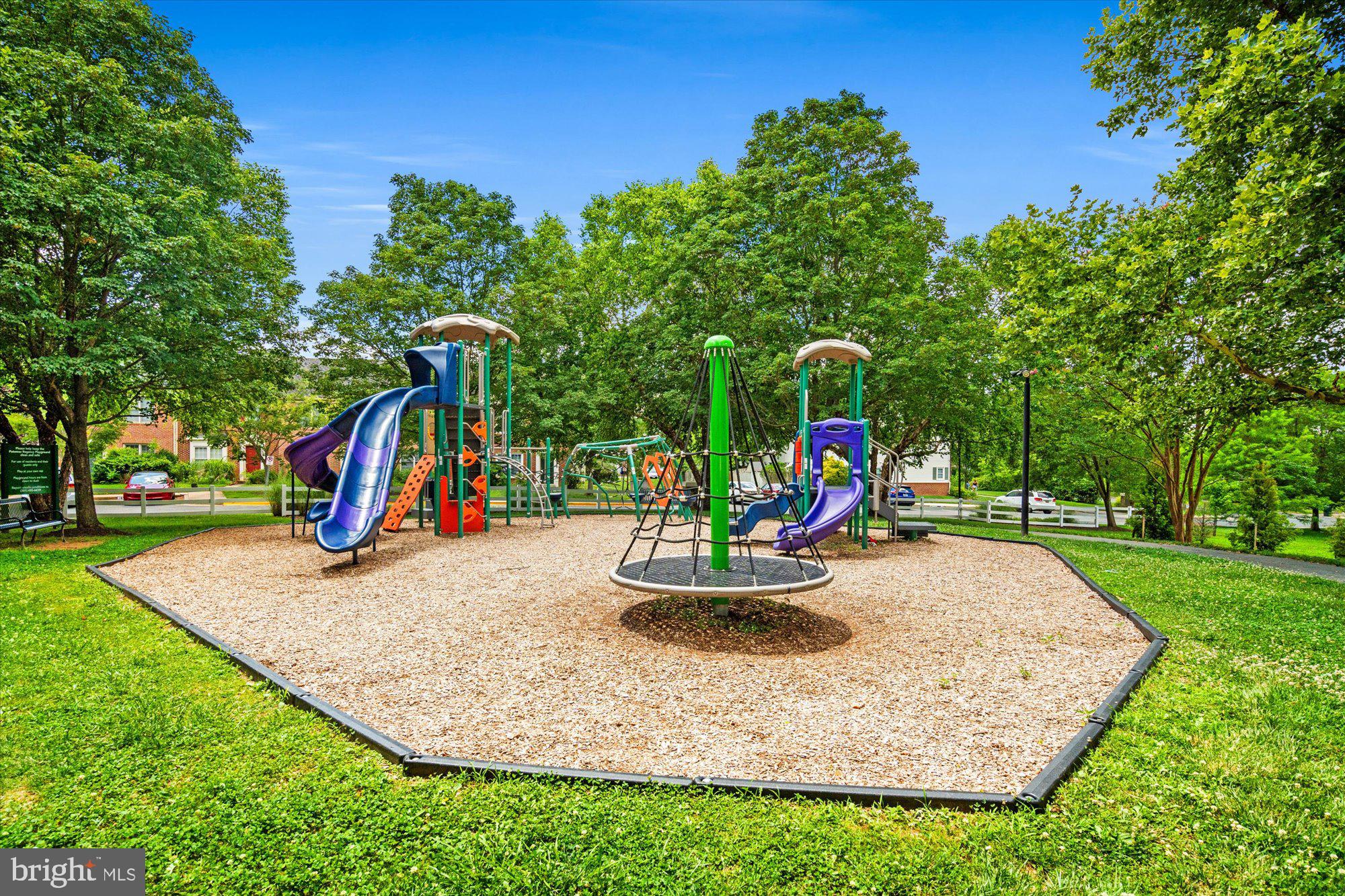 8510 Bells Ridge Terrace Potomac, MD 20854 - Photo 35 of 42 a view of a park with swings