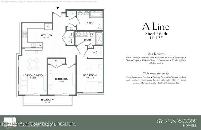 $3,450 | 6461 Highway 9, Unit #111, Howell, NJ 07731